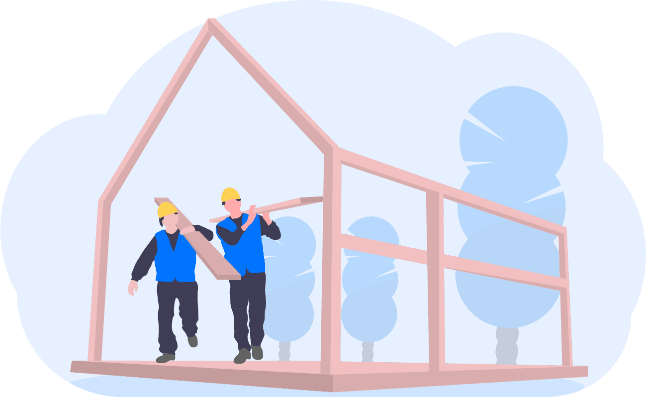 Abbildung eines Hauses