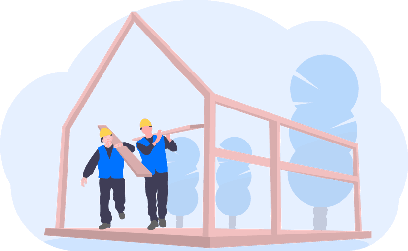 Abbildung eines Hauses