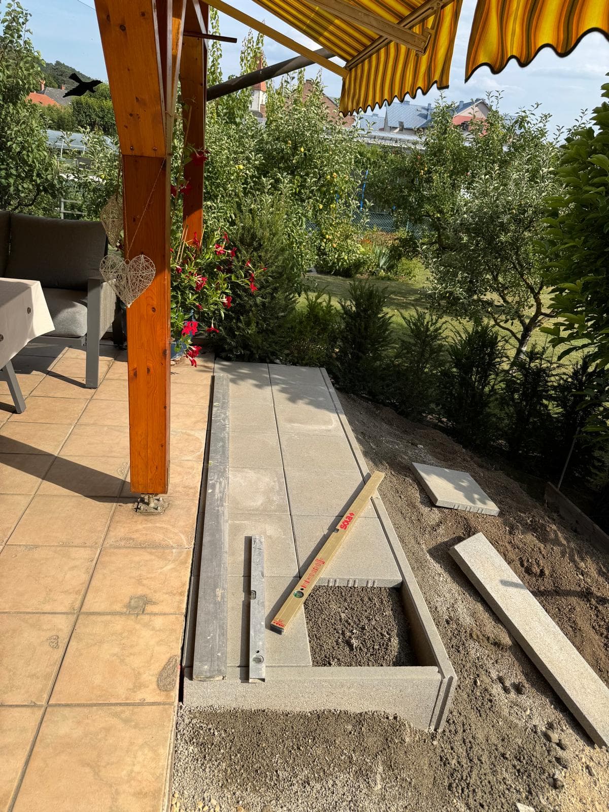 Abbildung einer Aussentreppe