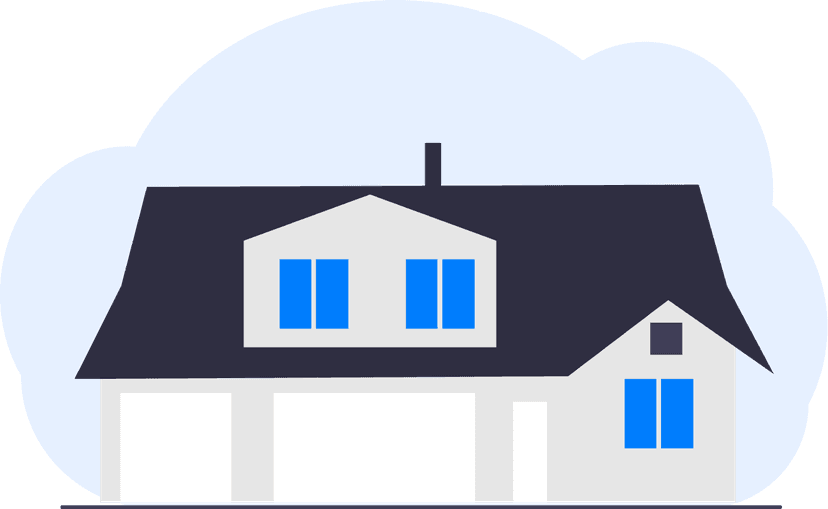 Abbildung eines Hauses